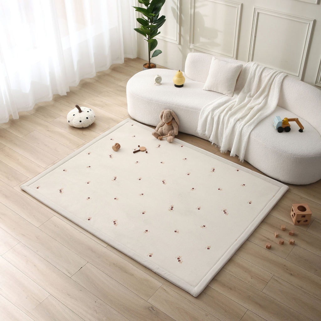 Hakuna Matte Cloud Soft Children’s Carpet: Floral Design 2m x 1.5m