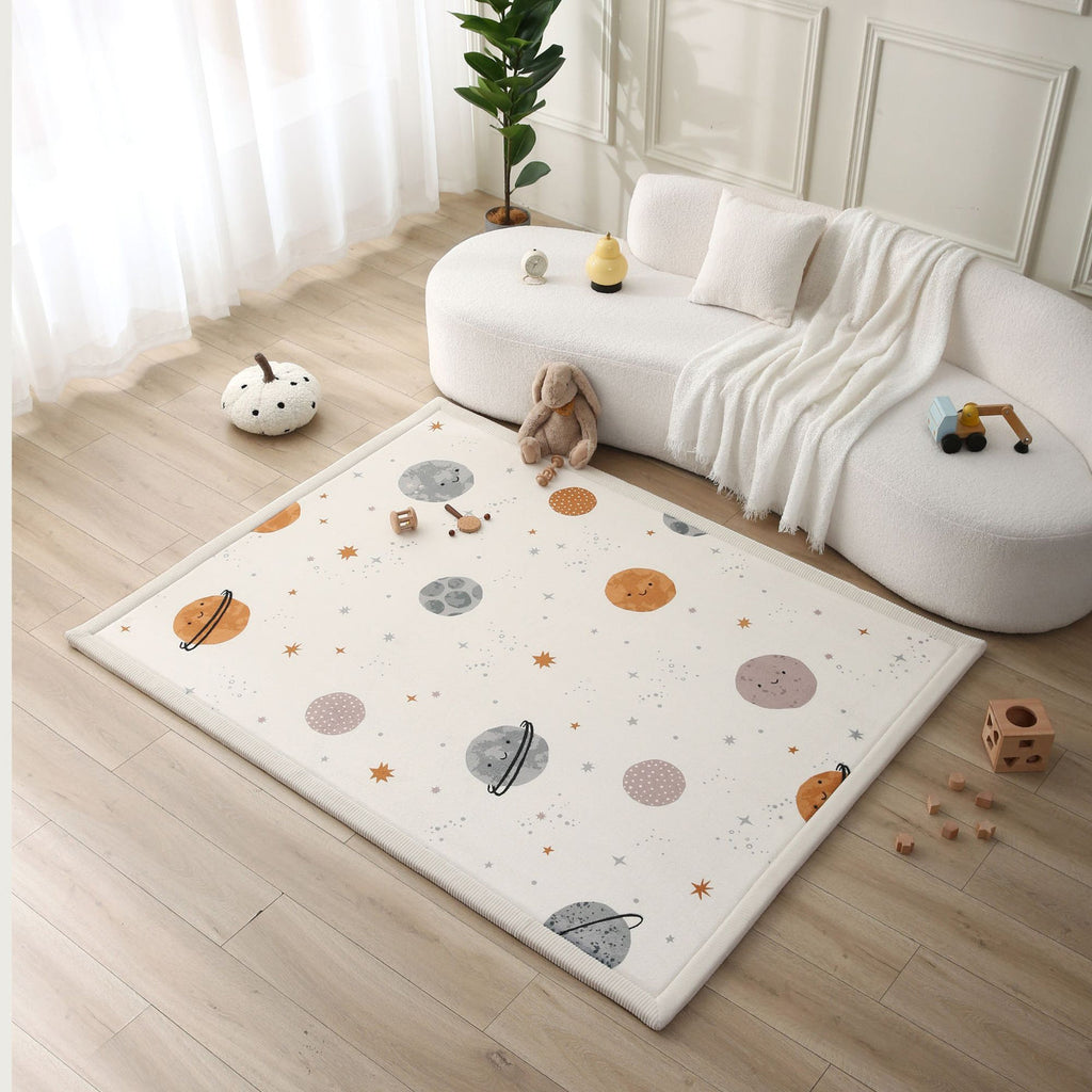 Hakuna Matte Cloud Soft Children’s Carpet: Happy Planets 2.0 x 1.5m