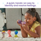 Express Your Feelings® Sensory Bottles - Embarrassed, Silly, Surprised, and Loved