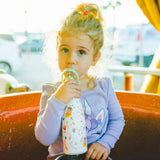 Cool Bottles Kids Reusable Thermal Bottle: Spring Flowers 260ml