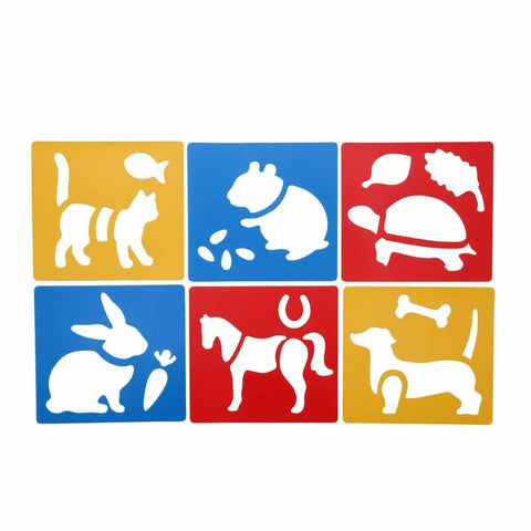 Pet Stencils 6pc