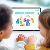 Hey Clay - Rainbow Unicorns: Lighty, Sunny, Rainy