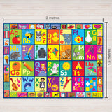 Activity Play Mat: ABC English 1.5 x 2m
