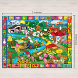 Activity Play Mat: Farm 1.5 x 2m