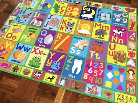 Activity Play Mat: ABC isiZulu 1.5 x 2m