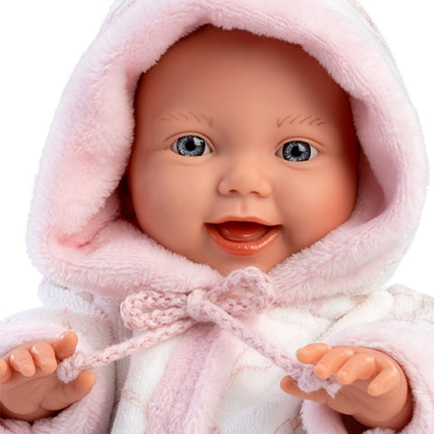 Llorens - Little Baby Girl Doll with Outfit & Pacifier 31cm