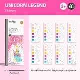 Watercolour Painting: Unicorn Legend