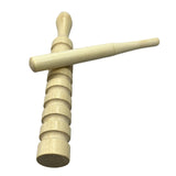 Dibble Clave: Natural Wood