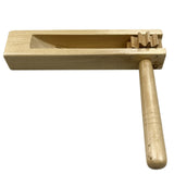 Matraca Rattle: Natural Wood