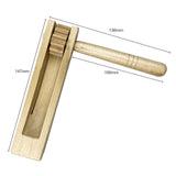 Matraca Rattle: Natural Wood