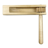 Matraca Rattle: Natural Wood
