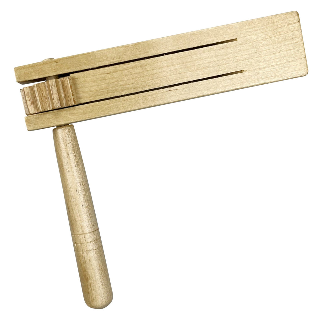 Matraca Rattle: Natural Wood