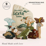 Jurassic Stacking Dinosaurs & Bag