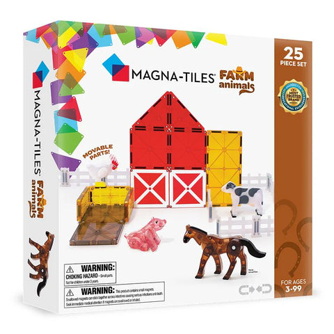 Magna-Tiles® Farm Animals Set 25pc