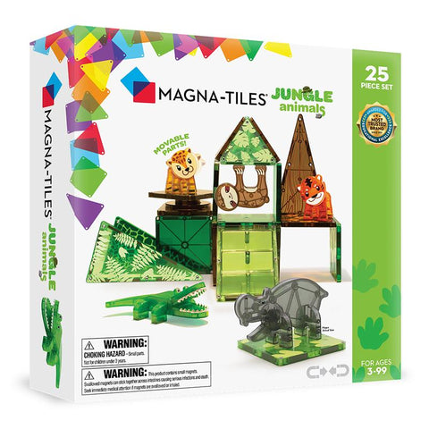 Magna-Tiles® Jungle Animals Set 25pc