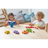 Wooden Cubes Colour 20mm + Activity Cards 136pc