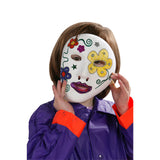 White Flocked Face Masks 6pc