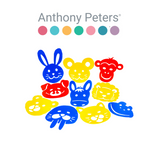 Animal Face Mask Stencils 10pc