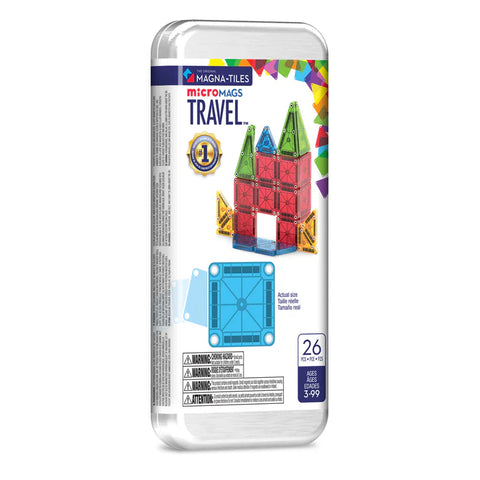 Magna-Tiles® microMAGS Travel Set 26pc