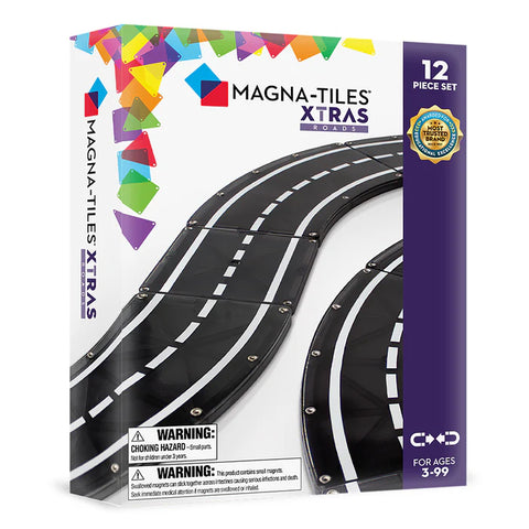 Magna-Tiles® XTRAS Roads™ Set 12pc