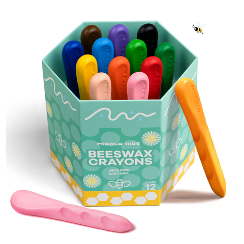 Beeswax Crayons: Easy-Grip