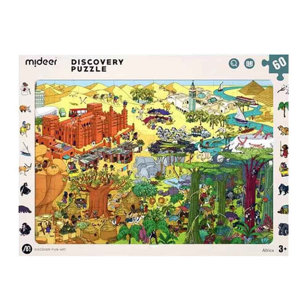 Big World Small World: Egypt-Themed Discovery Puzzle 60pc