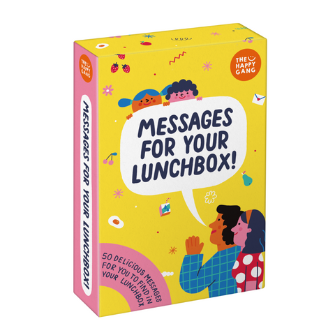 The Happy Gang Conversation Starter Cards: Messages for Your Lunchbox