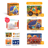 Level Up! Puzzles - Level 2: Dinosaur Projects 9-16pc