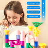 Track Marble Building Blocks 51pc