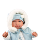 Llorens - Newborn Baby Doll with Crying Mechanism & Clothing: Tino 44cm