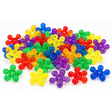 Translucent Snowflake Connectors 360pc