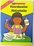 Activity Book with Stickers: Kindergarten Activities / Voorskoolse Aktiwiteite