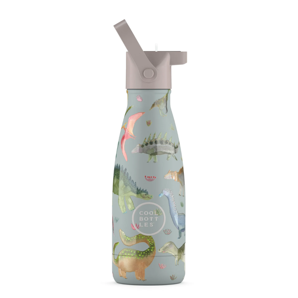Cool Bottles Kids Reusable Thermal Bottle: Dinos Planet 260ml