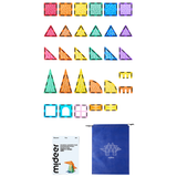 Colourful Magnetic Tiles 90pc