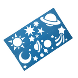 Stencils: Stars And Planets 6pc