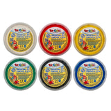Superwashable Finger Paint Ready Mix,  6 Colour Pack, 180ml Tub