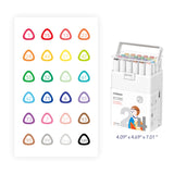 Let's Paint! Water-based Dual Tip Marker: 24 Colours