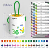 Silky Crayons: 36 Colours