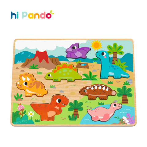 Chunky Puzzle: Dinosaur 8pc