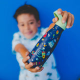 Cool Bottles Kids Reusable Thermal Bottle: Space Rockets 260ml