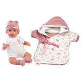Llorens - Baby Girl Doll with Clothing & Sleeping Bag: Arianna 36cm