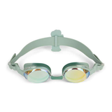 Swim Goggles: Green Dog