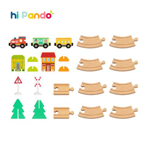 Train Set: Town 23pc