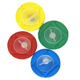 Paint Pots with Non-Spill Lids 4pc
