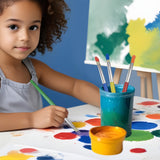 Round Paint Brushes 4pc #8