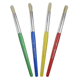 Round Paint Brushes 4pc #8