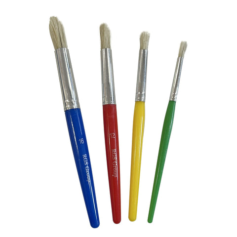 Paintbrush Set Round 4pc