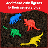 Dinosaur Counters 32pc Jar with Tweezer & Activity Guide