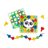 Rainbow Stacking Pegs 24pc