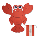 Shaped Microfiber Beach Towel: Lobster 180 x 90cm